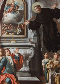 Levitazione di San Giuseppe da Copertino